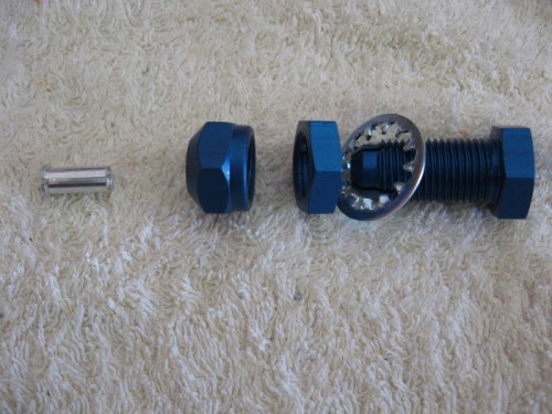 Firewall gland exploded.