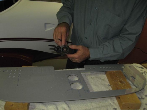 Radio, transponder & Skyview.