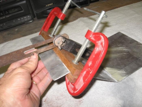 Bending the 1.5mm alloy