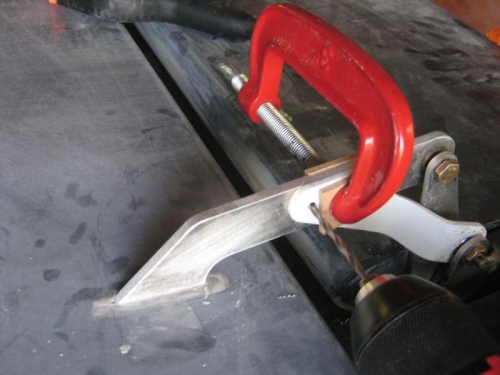 Drilling inner aileron bracket