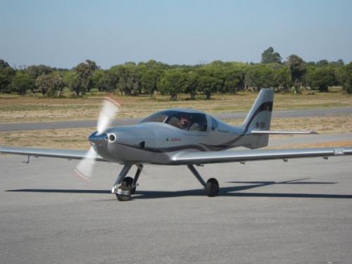 Final runup ready for the first take-off