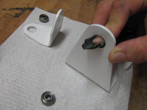 Filing and reaming with emery