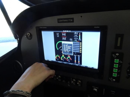 Fine-tuning the EMS display.