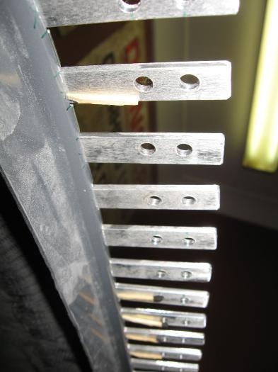 Adjusted with matchstick wedges to get alignment.