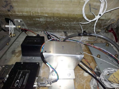 Avionics bay at start of today.