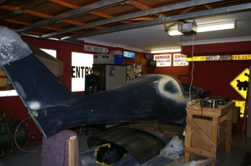 All housed in the garage