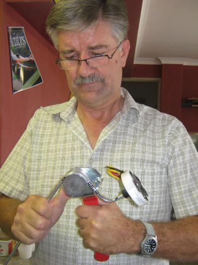 Using the new tube bender to bend tubes!