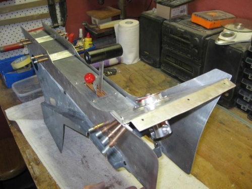 The fuel value fitted to the fuel panel.