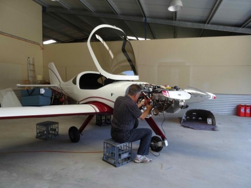 Fitting throttle cable