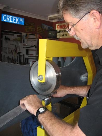 Starting the rolling.