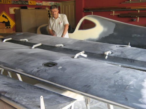 Final prep of wings.