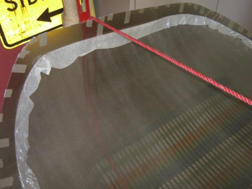 The job done - 5 minutes!