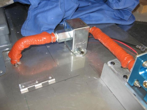 Fireshielded fuel lines.