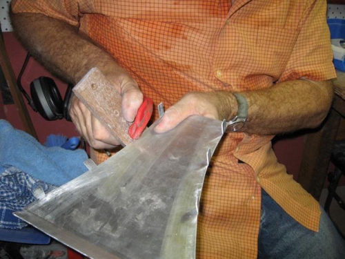 Making up the fuel console