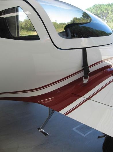 Flap in the up position - both sides matched.