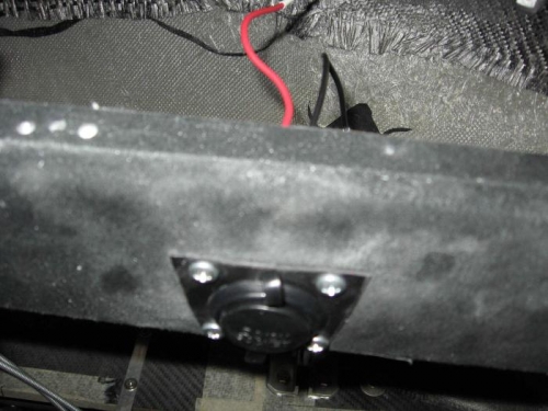 Finished - from underneath.