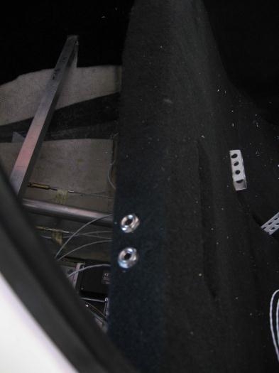 Installed in seat back.