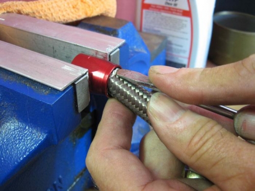 Fitting outer sheath