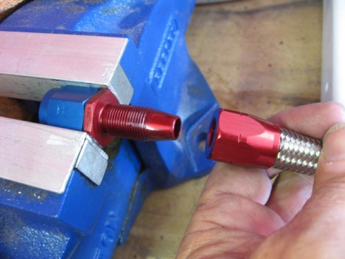 Fitting inner jamb pin.