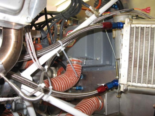 Oil cooler ends ......