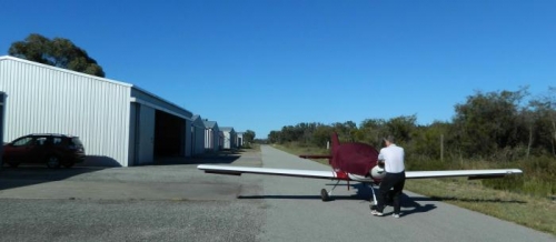 Moving from the shared hangar.