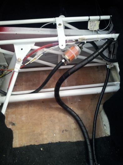 EMS harnesses once again all bundled and tidy.