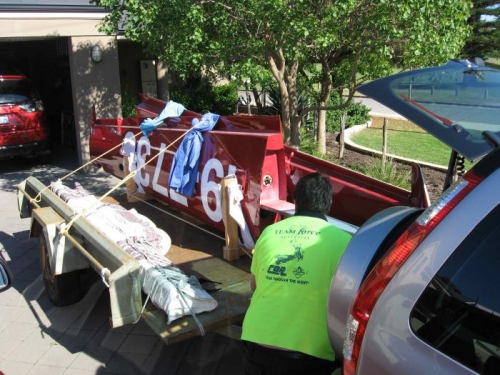 Wings nearly secured.