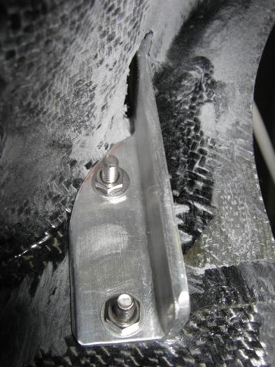 Trial fiitted without nyloc nuts