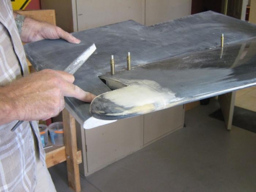 Elevator joint work.