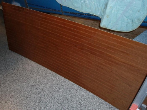 Wood Paneling for the back