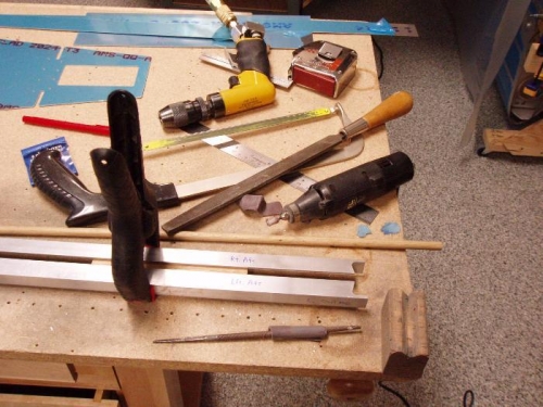 Tools Used to Finish Cutout