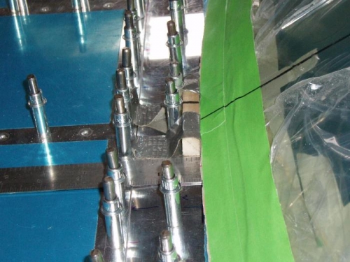 Forward spacer for consistancy