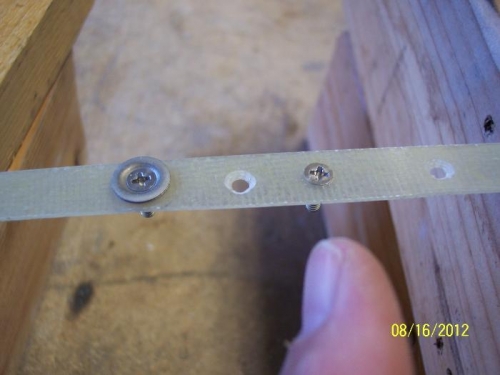 Using just #6 screws