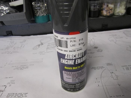 Lycoming Grey Engine Paint