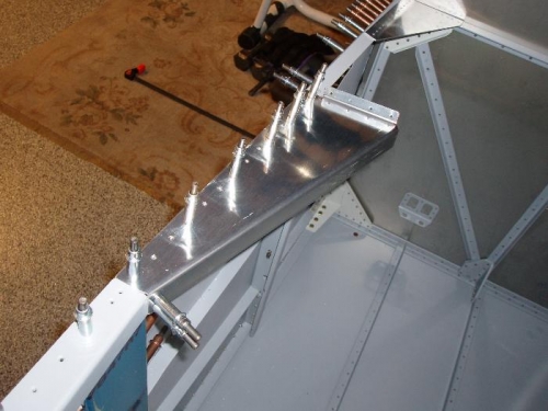 Forward Canopy deck drilled