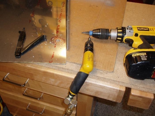 Tools for cutting hole