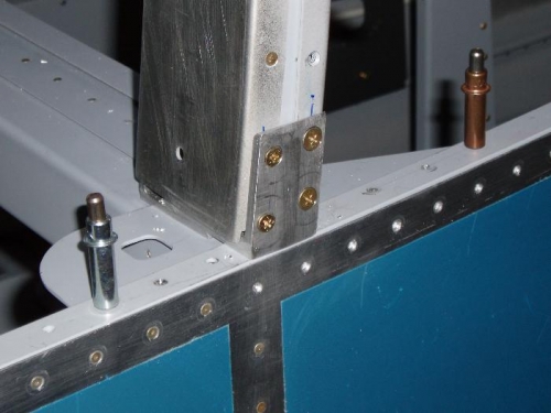 Countersunk for screw heads