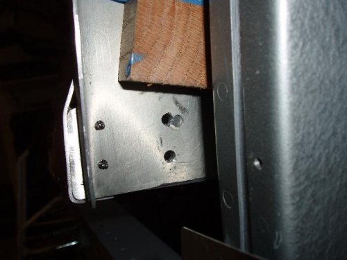 Latch hole hits tooling hole