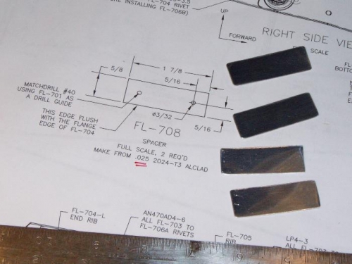 Shims from 0.025 per drawing