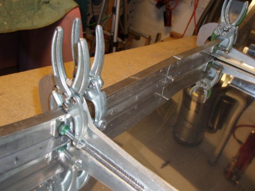 Clamped hinges