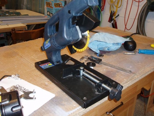 New tool - 6 in chop saw