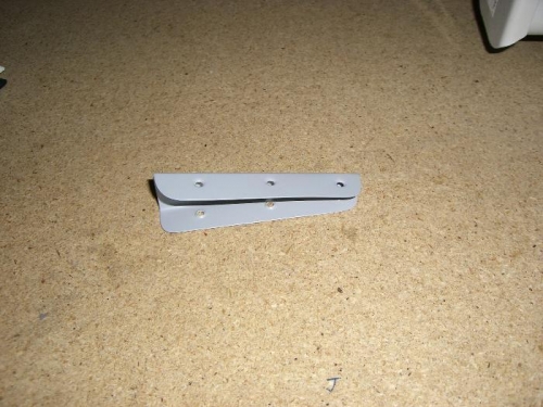 Rib for elevator tab that was cracked