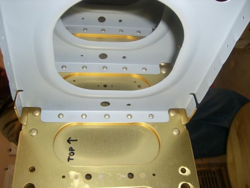 First 4 ribs riveted