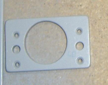 Rivet holes countersunk