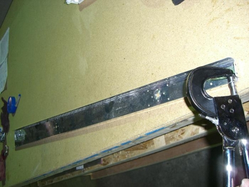 Dimpling the Rudder Spar