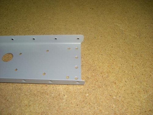 Counter sunk the spar where the e709 attaches.