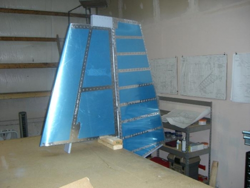 Rudder and Vertical Stab