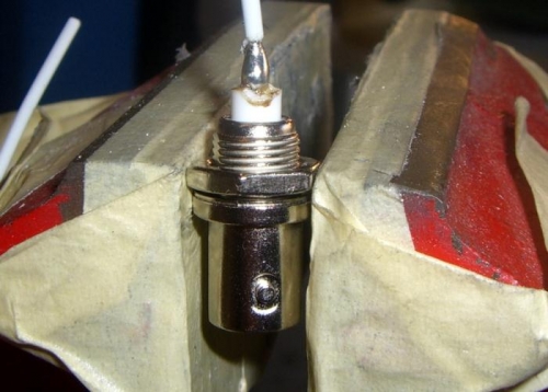 BNC Connector soldered