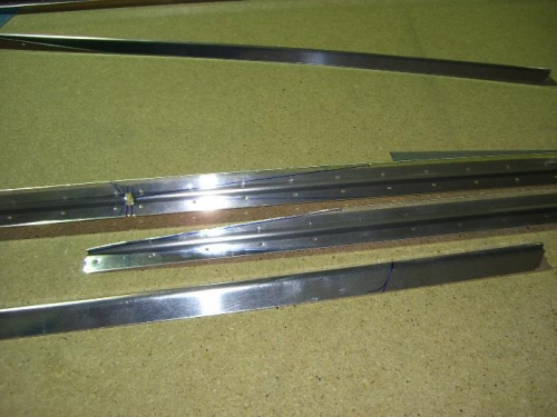 Cutting Rudder Stiffeners