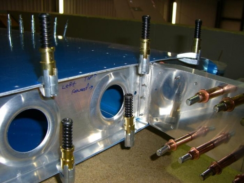 Locating holes for HS404